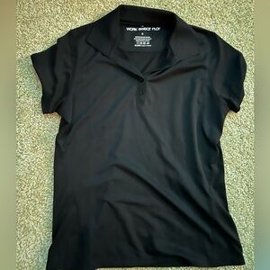 Women's Black Button Down Shirt